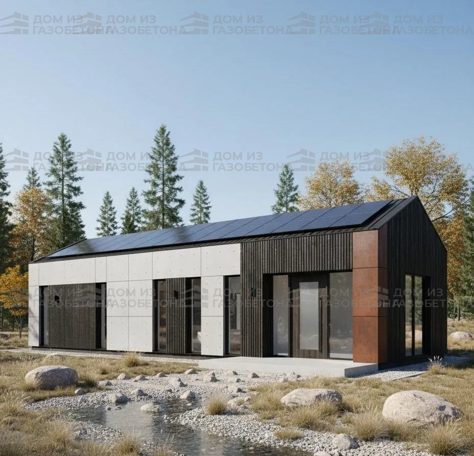 Проект Двухэтажный дом 9 на 11, 127 м2