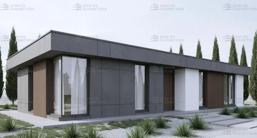 Проект Двухэтажный дом 14 на 10, 175 м2