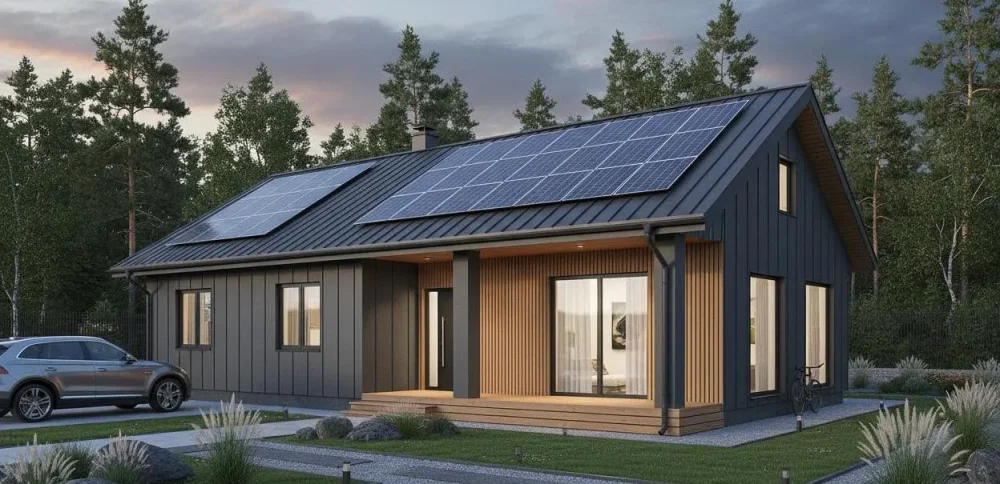 Проект Одноэтажный дом 12 на 11, 98 м2